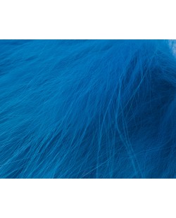 ARCTIC FOX FUR - Kingfisher blue